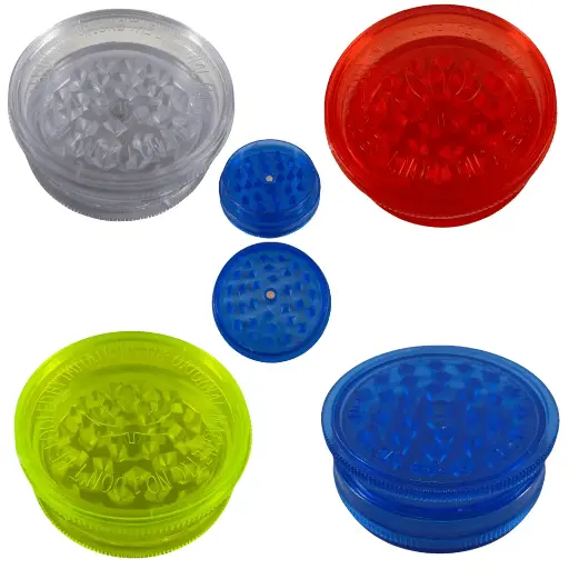 Buddies Plastic Grinder-2-Piece With Storage