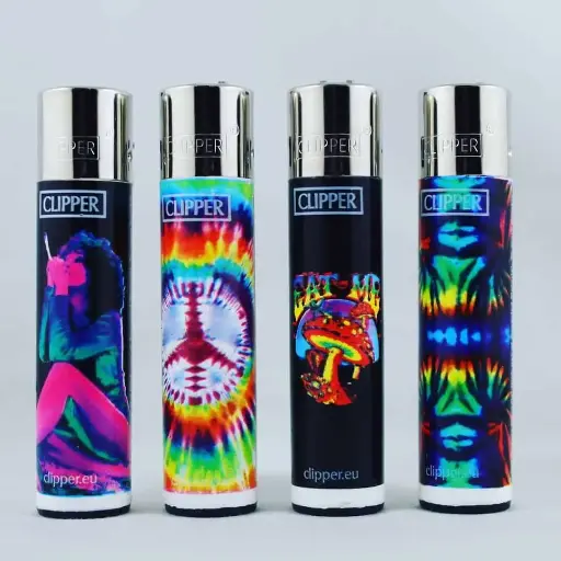 Clipper Lighters-Tie Dye Series