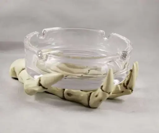 Ash Tray-  Skeleton Hand