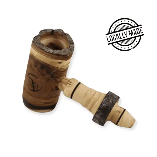 Shumi Creations Grande Prairie Applewood Live Edge Pipes