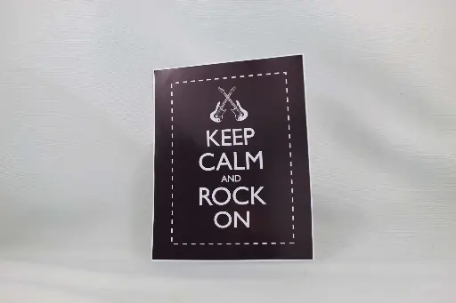 Sticker-Keep Calm & Rock On
