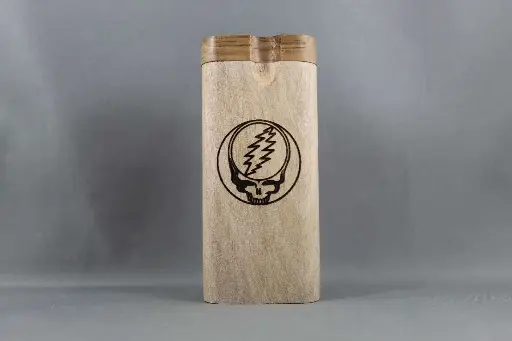 Engraved Wood Dugout-Steal Your Face