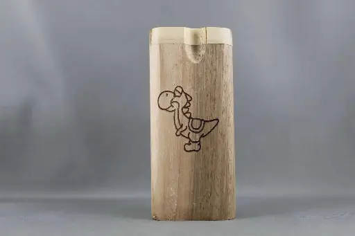 Engraved Wood Dugout-Yoshi