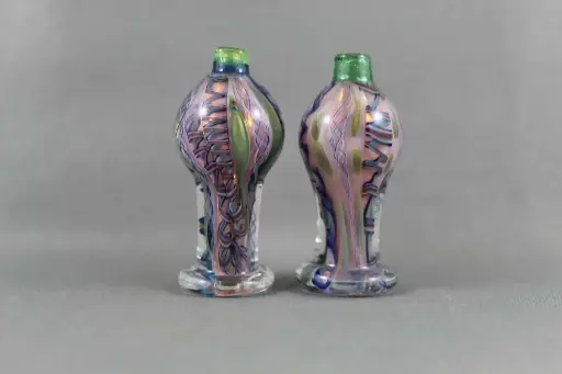 Mook's Glass Directional Flow Carb Cap-Lattice Large