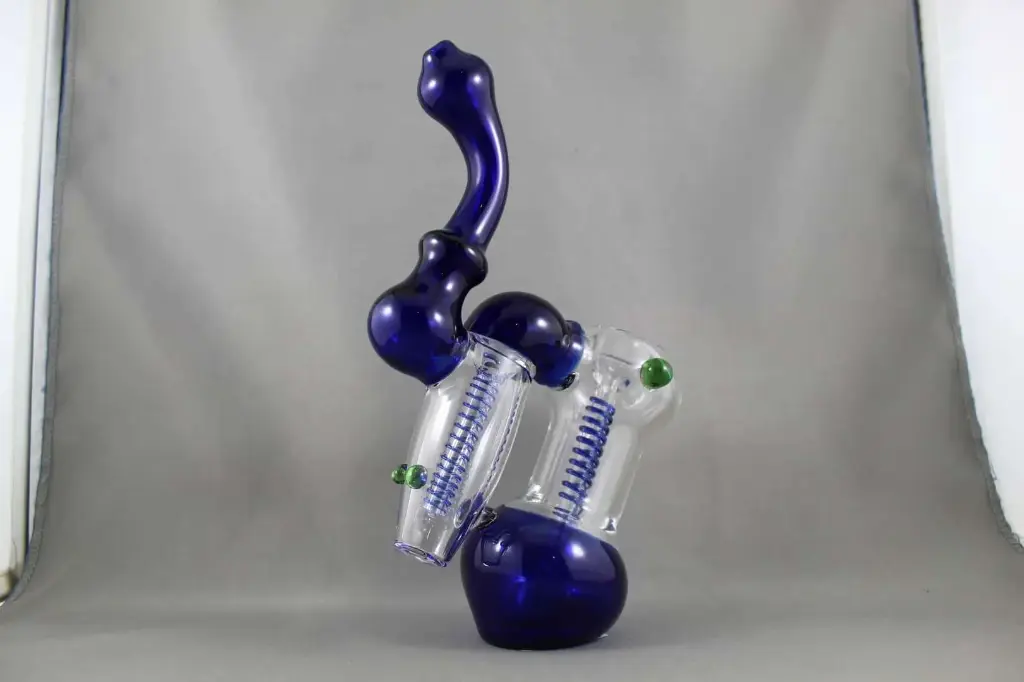 Import Double Chamber Bubbler Water Pipe