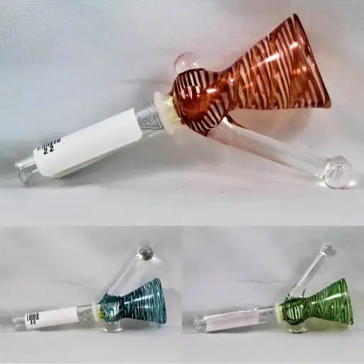 Deep  Coloured Cone Bowls-9mm Male