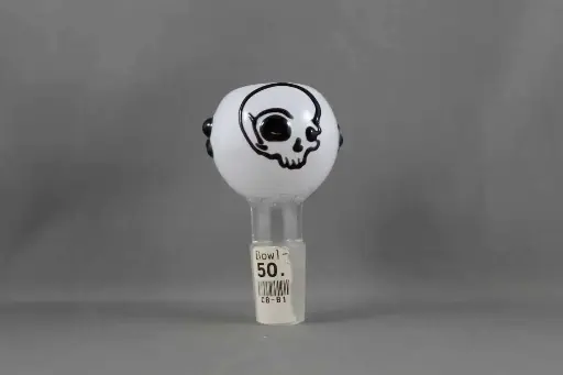 Chris Bruneau Top Knot Skull Bowls-18mm Male