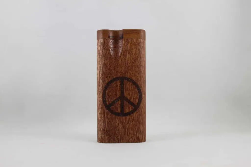 Wood Dugout- Peace