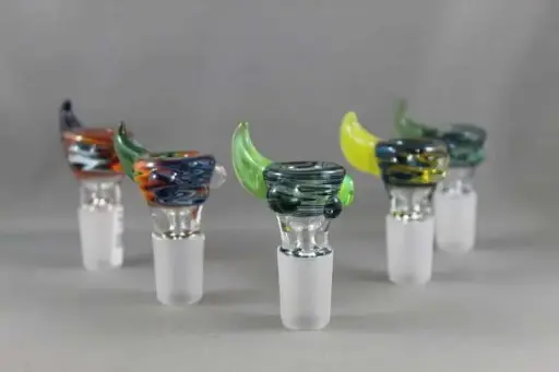 Mook's Glass Wig Wag Cones-18mm Male