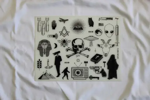 My Dab Mat-Glow In The Dark Conspiracy Theories