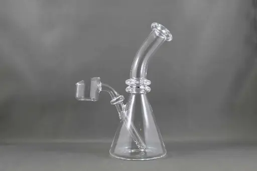 Full Quartz Mini Beaker Rig