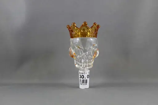 XXL Skull With Crown Bowl-14mm Male