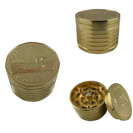 3 Piece Loonie Grinder
