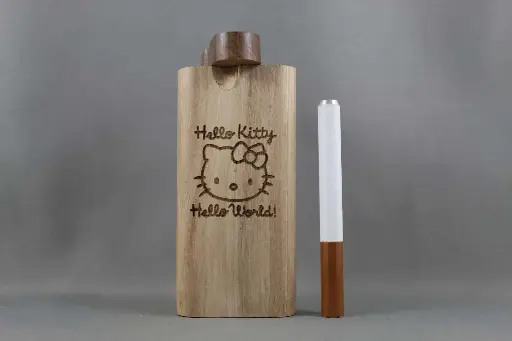 Wood Dugout -Hello Kitty