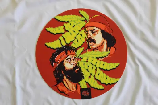 My Dab Mat-Cheech & Chong