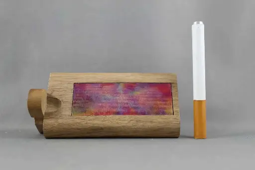 Hologram Wood Dugout Psychedelic Spiral