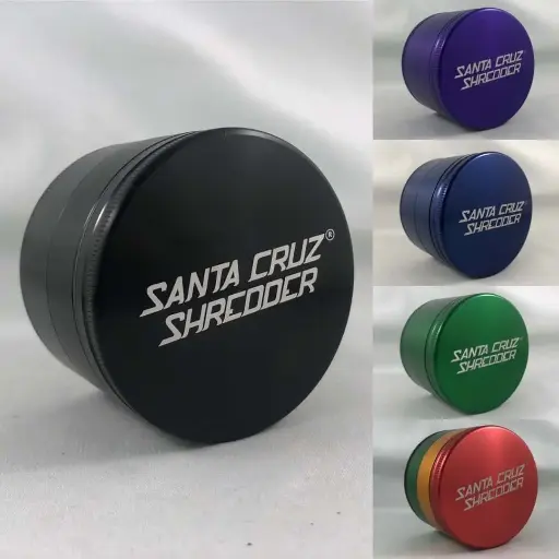 Santa Cruz Shredder- 4 Piece Pollinator Large Grinder 2.75
