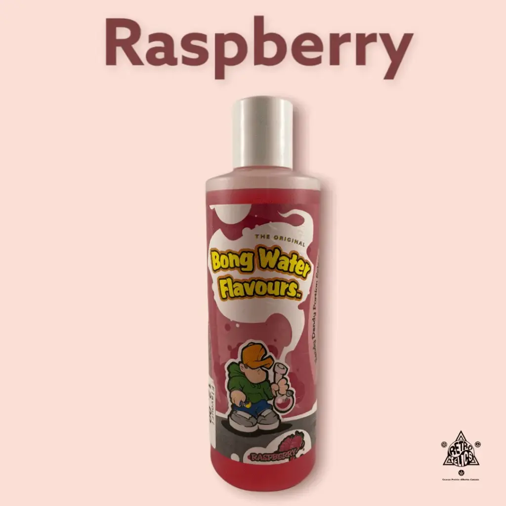Bong Water Flavours- Raspberry