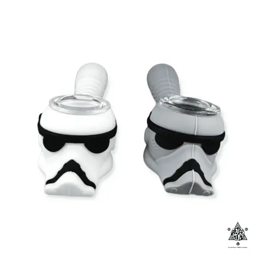 Silicone Storm Trooper Pipe