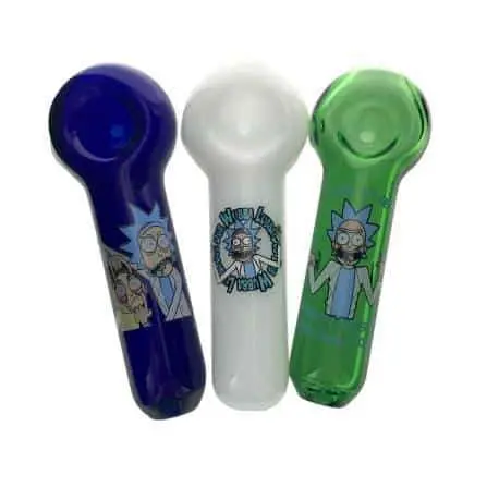 Rick & Morty Spoon Pipes-Assorted Designs