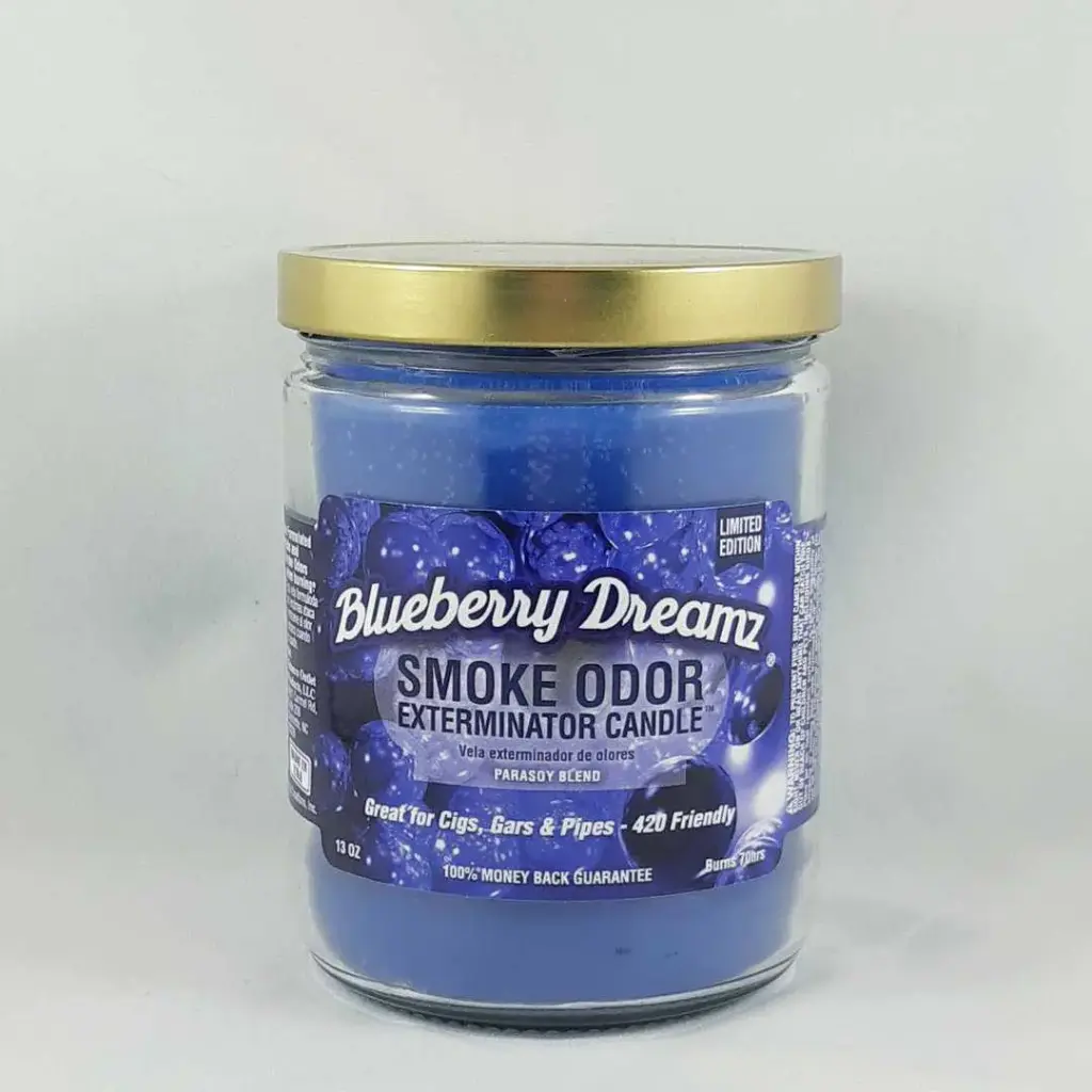   Smoke Odor Candle-Blueberry Dreamz