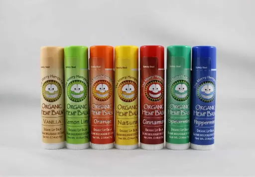 Merry Hempsters Organic Hemp Lip Balms