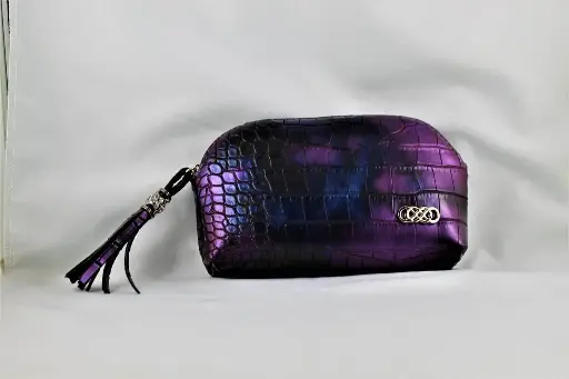 Erbanna Smelly Proof Case -River Purple Crocodile