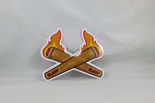Sticker-Raw Cross Cone