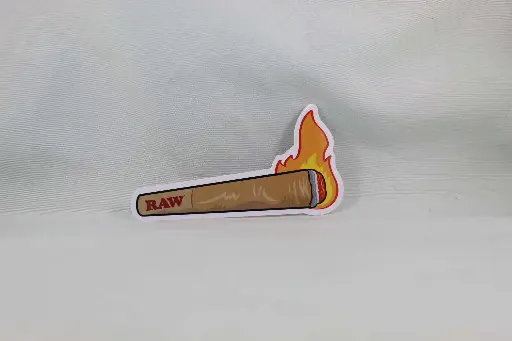 Sticker- Raw Cone With Flame