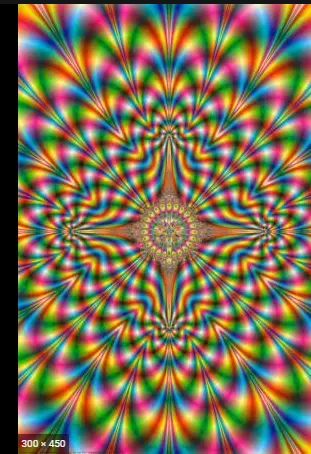 Regular Poster-Trippy Illusion