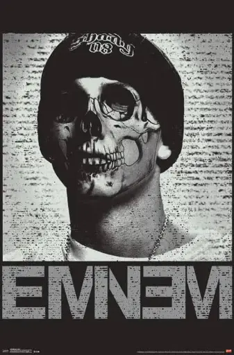 Regular Poster- Eminem Skull