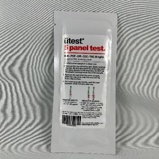 U Test Urine Test 5-Panel Red