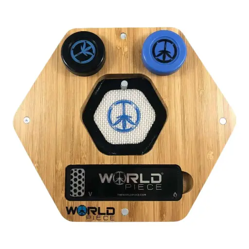 World Piece Bamboo Oil Tray-Mini