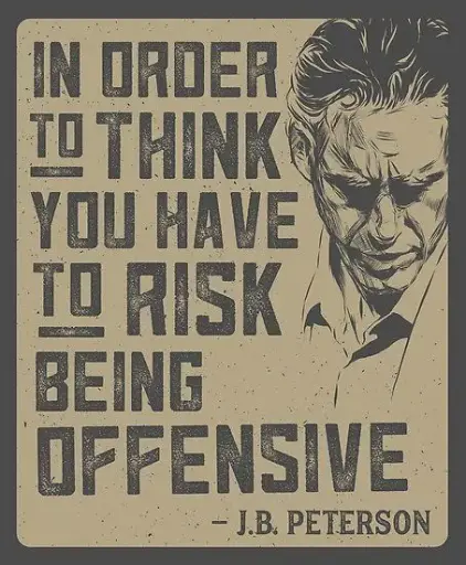 Regular Poster-Jordan Peterson In Order To Think