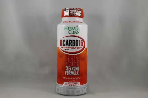 Herbal Clean Q Carbo 16oz-Strawberry-Mango