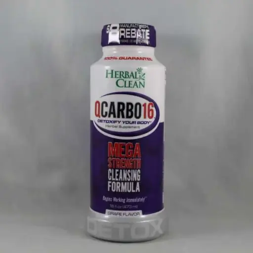 Herbal Clean Q Carbo 16oz-Grape