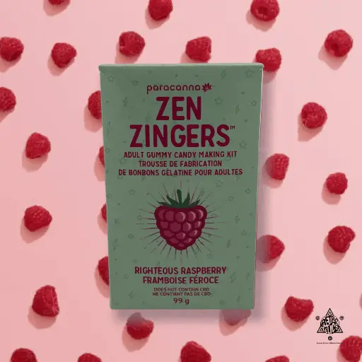 Zen Zinger Gummy Candy Kit- Righteous Raspberry