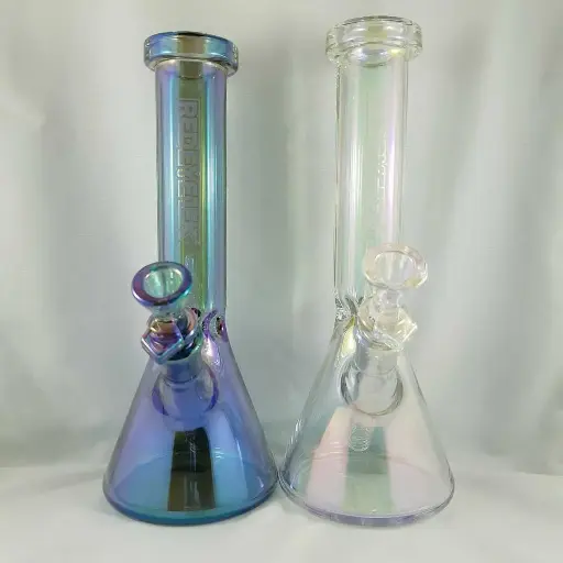 Red Eye Tek 10" Metallic Terminator Hex Tube Beaker