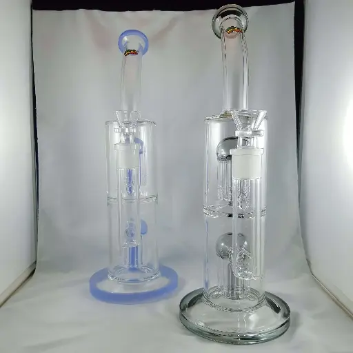 iRie 12" Dual Chamber Bubbler