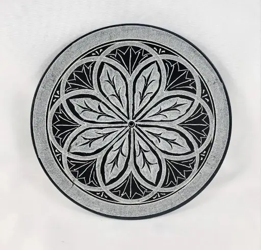 Soapstone Leaf Incense Burner