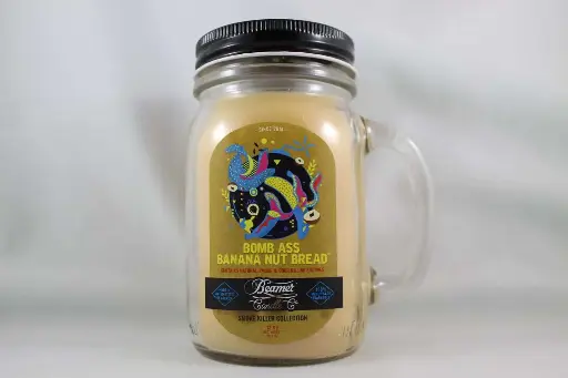 Beamer Candle Co. 12oz- Bomb Ass Banana Nut Bread