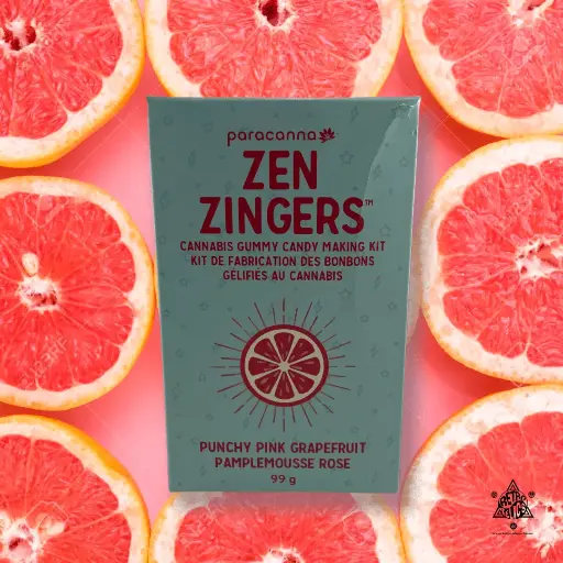 Zen Zinger Gummy Candy Kit-Punchy Pink Grapefruit