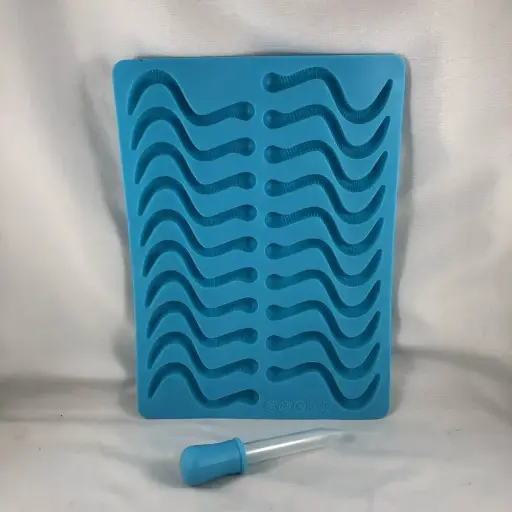 Silicone Mold-Gummy Worm