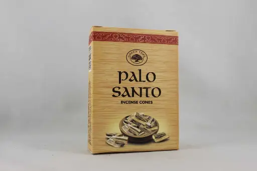 Green Tree-Palo Santo Cone Incense-10 Pack