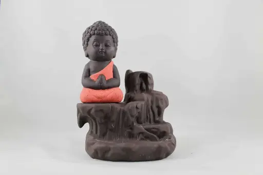 Incense Holder-Back Flow Buddha