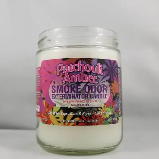 Smoke Odor Candle-Patchouli Amber