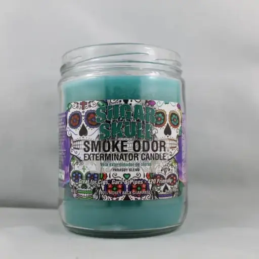 Smoke Odor Candle-Sugar Skull