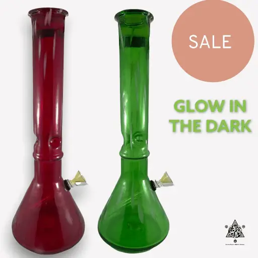 Retro Soft Glass-Nimoy  Glow In The Dark Beaker
