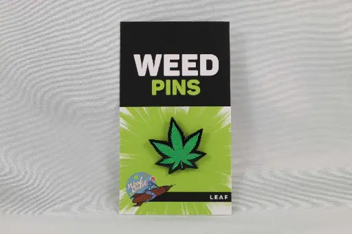 Wood Rocket Pins-Hemp Leaf