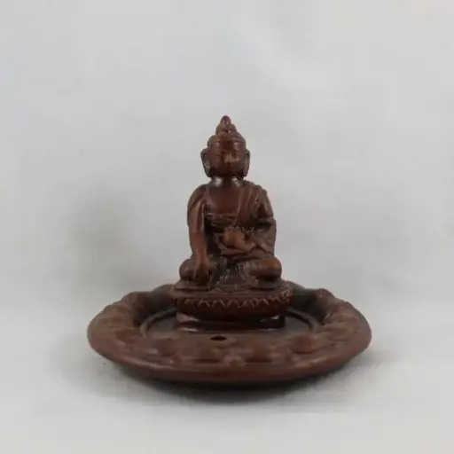 Incense Holder - Ceramic Sitting Buddha